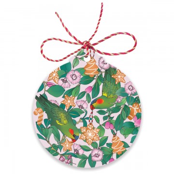 Christmas Gift Tags | Lorikeets + Lilly Pilly | Set of 8